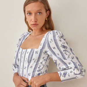 Reformation | Stilton Linen Top